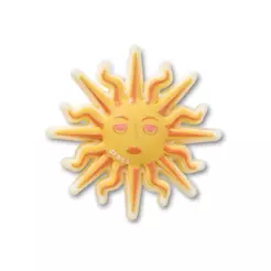 Jibbitz™ Rosto de Sol Único