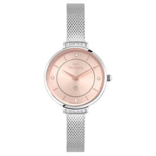 Relógio Technos Feminino Slim Prata - VJ20AC/1J