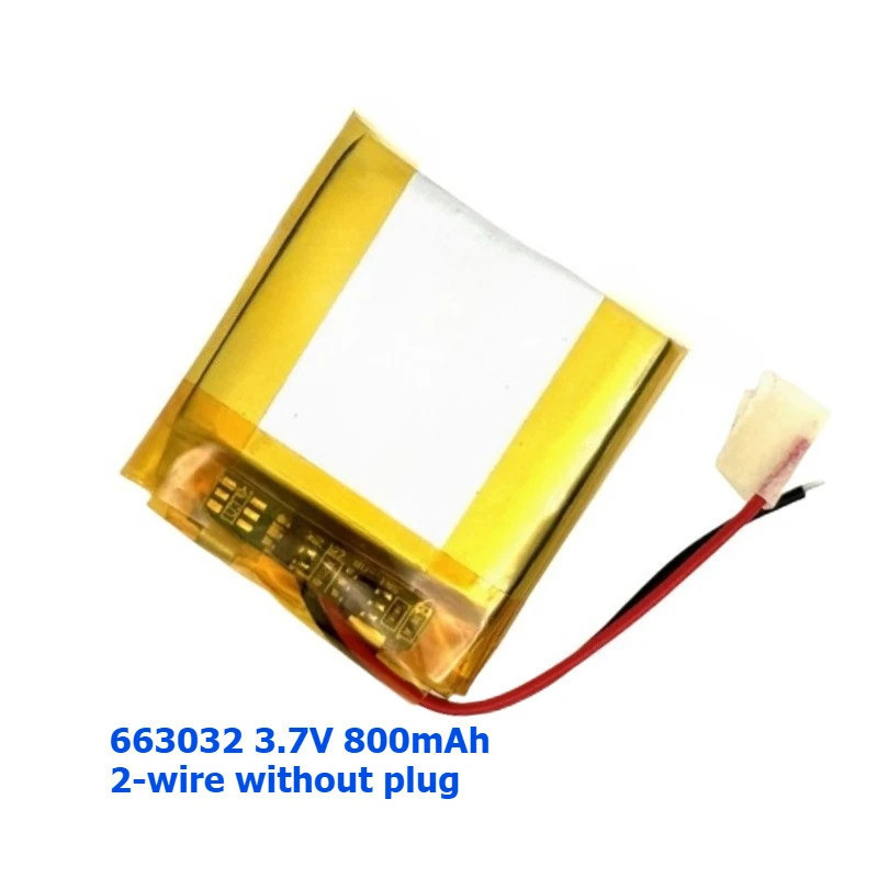 Para MP3 MP4 Power Bank Bluetooth Alto-Falante EBook SoyMomo 4G SmartWatch 2/3 Fios 663032 Bateria De Polímero De Lítio 