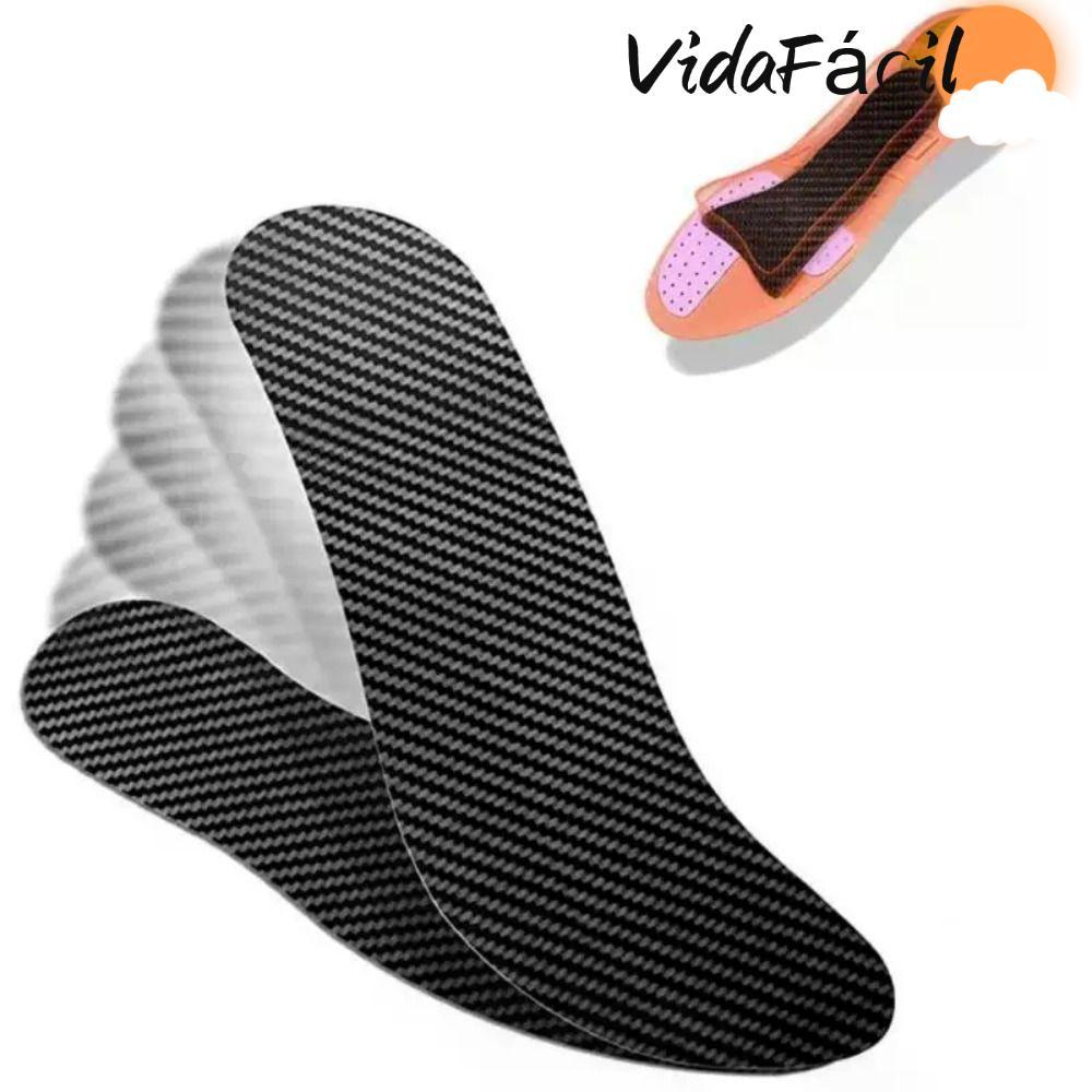 Palmilha Perfumada De Fibra De Carbono , 1 Par , Placa Rígida , Extensão De Pé , Inserção De Sapato
