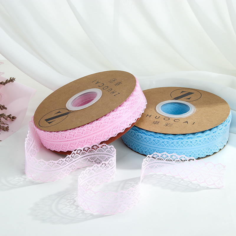 Novo estilo coreano fita Floral fita bolo cozimento de renda artesanal diy oco renda decoração fita
