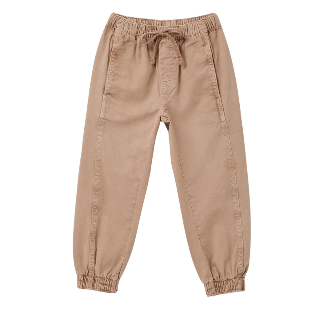 Calça Infantil Hering Jogger em Sarja