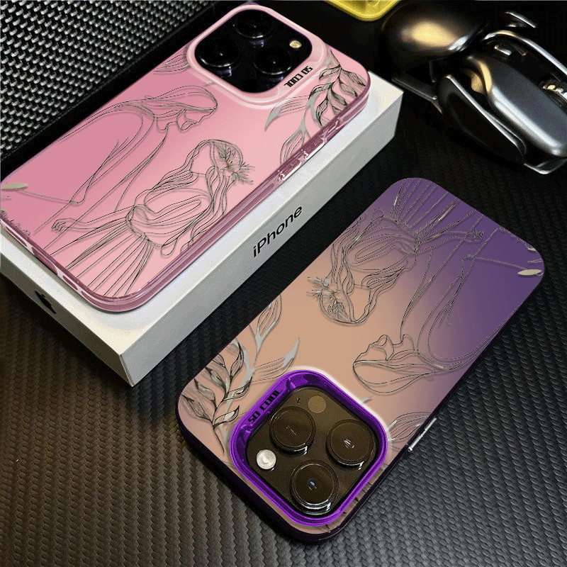 Capa Celular jesus e a menina para iPhone 16 15 14 13 12 11 pro max xr xs max  14 15 16 plus capinha anti impacto em Oferta na Shopee