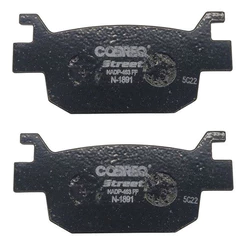 PASTILHA FREIO TRASEIRO COBREQ ( N-1891 ) HONDA PCX 150 / PCX 160 ABS / SH150 / SH300 / ADV 150 ABS