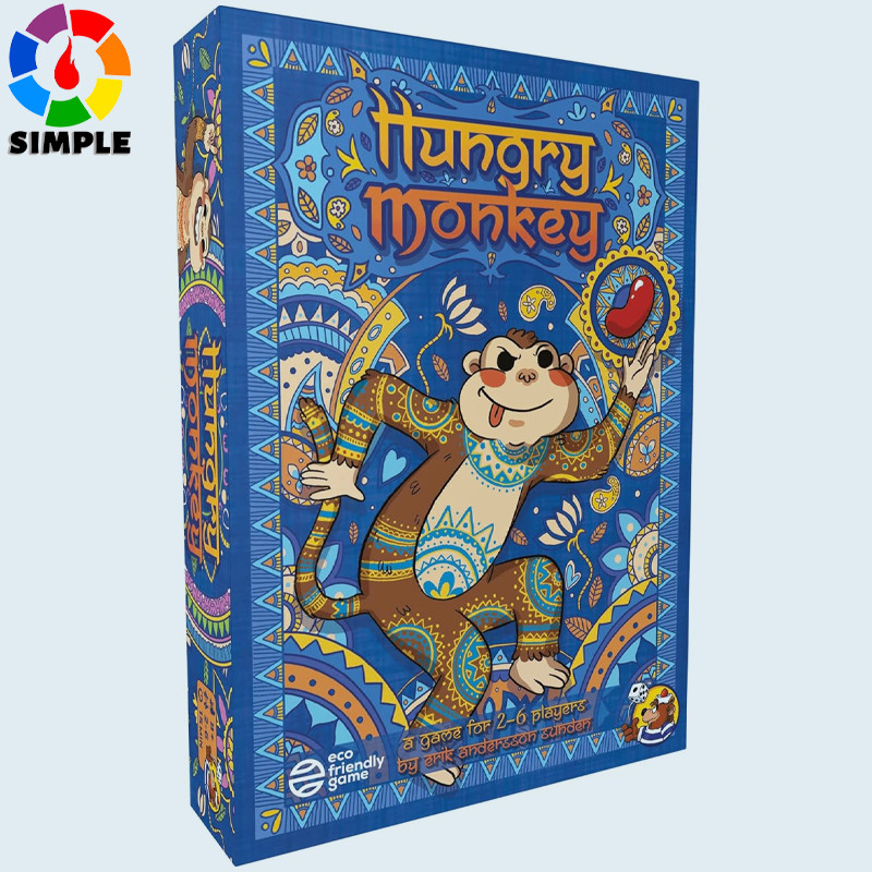 Hungry Monkey - Card Game – The Smart & Easy Family Card Game Right Out of The Jungle