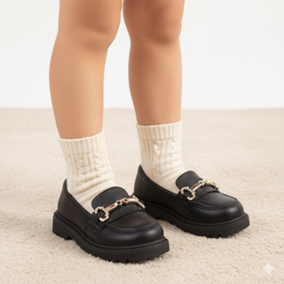 Sapato Mocassim Infantil Menina Tratorado Loafer Blogueirinha Confortável Aplique ABS em Oferta na Shopee