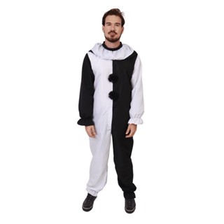 Fantasia Palhaço Terrifier Macacão  Adulto  Halloween em Oferta na Shopee