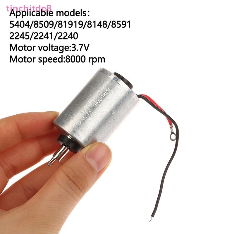 [TinchitdeB] Motor Rotativo 3.7 V 8000 RPM Adequado Para Substituição De Cabelo 8148/8591 [Novo]
