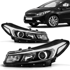 Par Farol Cerato 2017 2018 2019 Foco Duplo Led