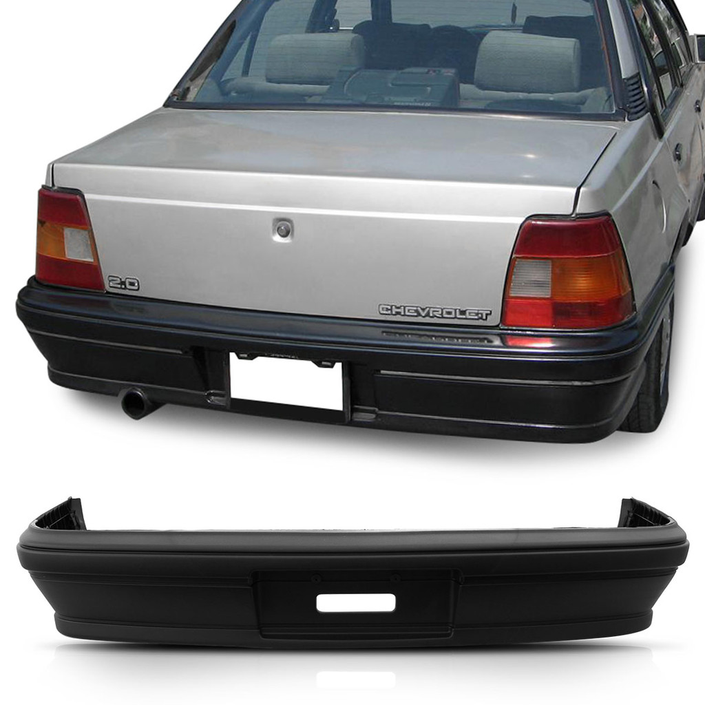 Parachoque Traseiro Monza 91 92 93 94 95 96 Preto em Oferta na Shopee