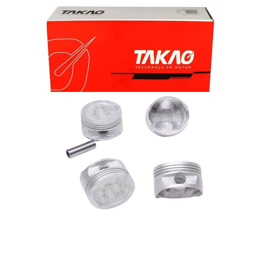 Pistão 100 (Jg) Wagon 1.6 8V 1997 A 2008 / Corsa 1.6 8V 1997 A 2008 / Classic 1.6 8V 1997 A 2008 - Takao Pgm16100