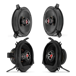 Kit Alto Falantes Corsa Hatch 6 E 5 Polegadas Kf050 240w Rms