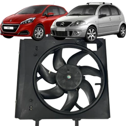 Eletroventilador Ventoinha Eurus 208 C3 Aircross 2009 a 2016