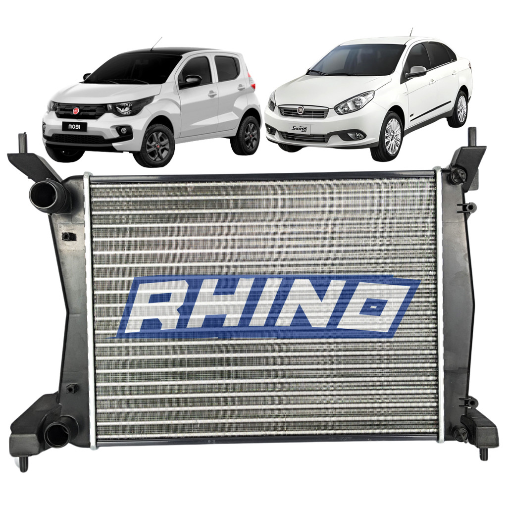 Radiador  Fiat Uno Vivance Palio Grand Siena Mobi 1.0 1.4 1.6 2010 a 2016 em Oferta na Shopee