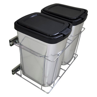 Lixeira Dupla Lateral Desli 18 Litros Com Click(Arqplast) em Oferta na Shopee