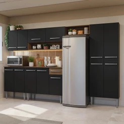 Armário de Cozinha Completa 293cm Emilly Madesa 011
