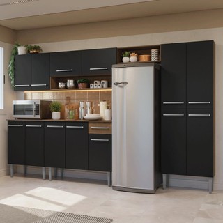 Armário de Cozinha Completa 293cm Emilly Madesa 011