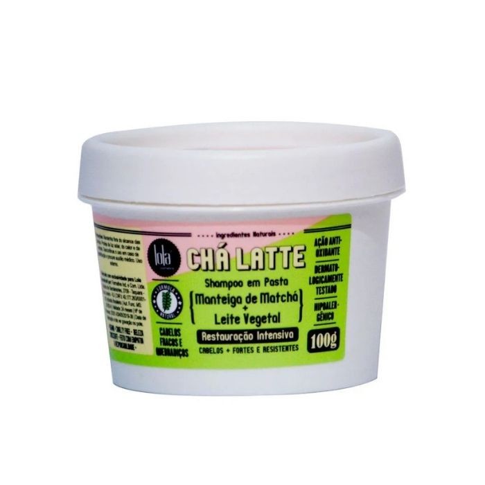 Lola Cosmetics Chá Latte Shampoo em Pasta Matchá 100g