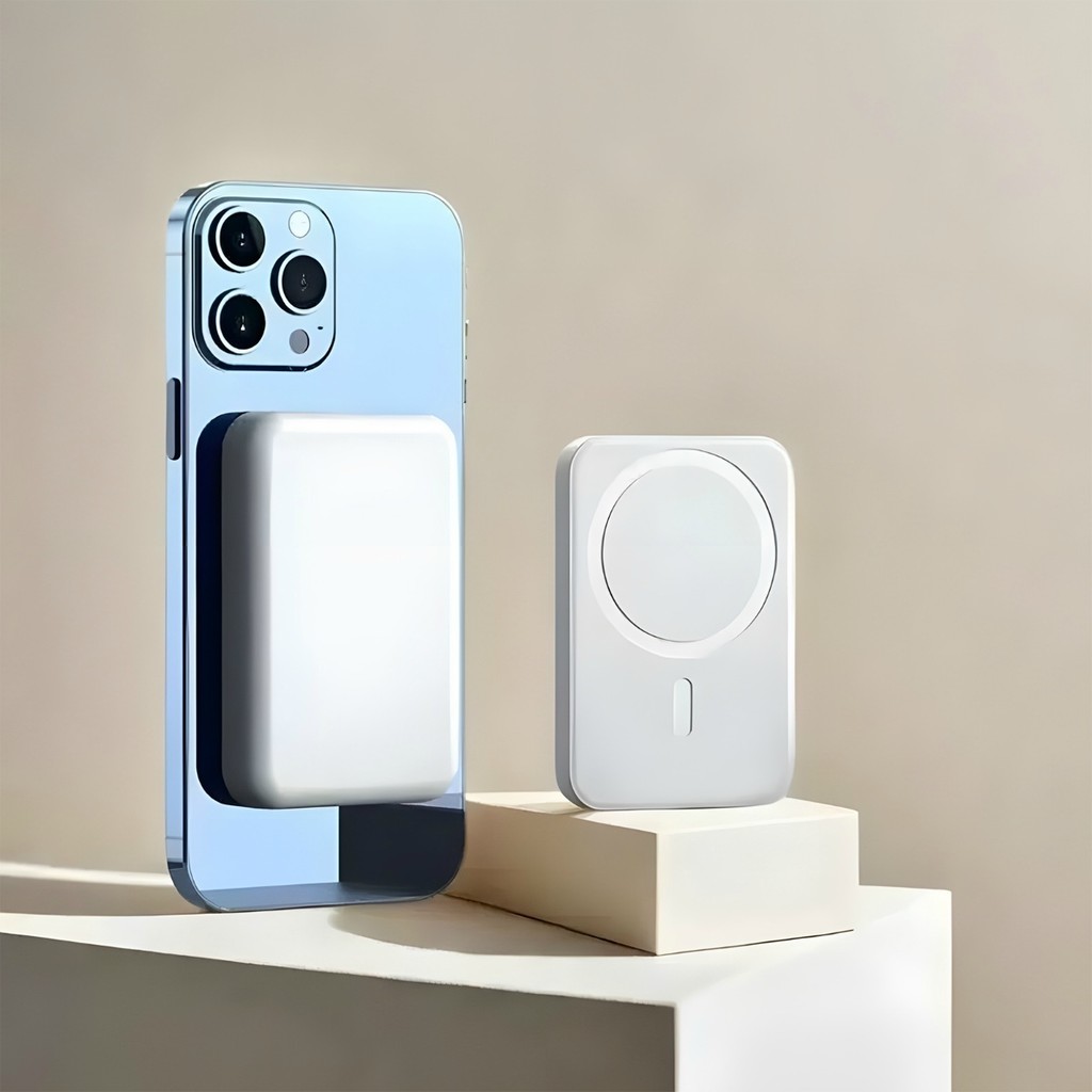 Bateria Portátil Powerbank Indução Para iPhone 5000mAh YihanStore em Oferta na Shopee