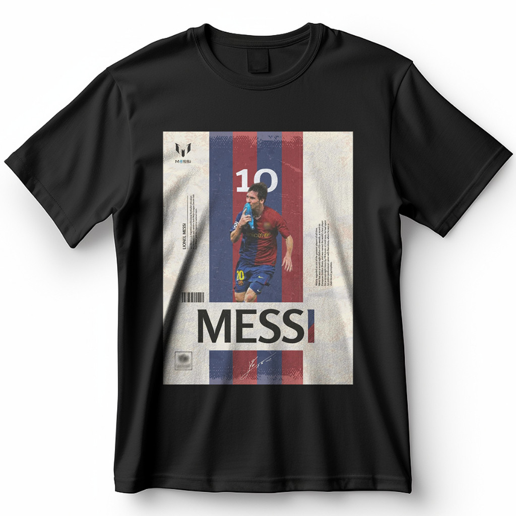 Camiseta Messi Visca Barça Blusa Camisa Futebol 100% Algodão