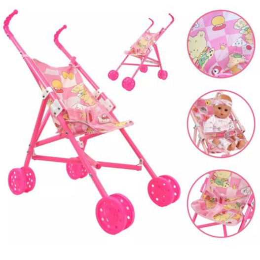 Carrinho De Boneca Bebe Reborn Brinquedo Infantil Passeio carrinho de bebê infantil