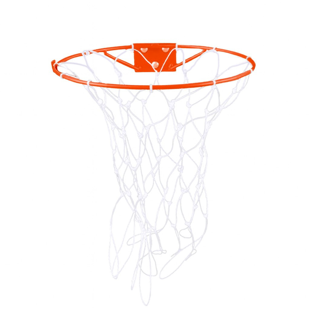 Aro Cesta Basquete Reforçado Infantil Para Bola Oficial Rede