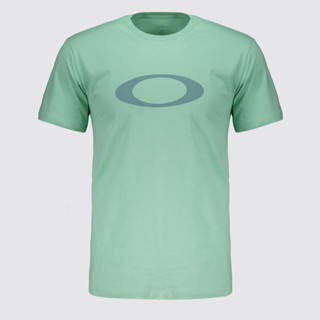 Camiseta Oakley O-Ellipse Verde Claro em Oferta na Shopee