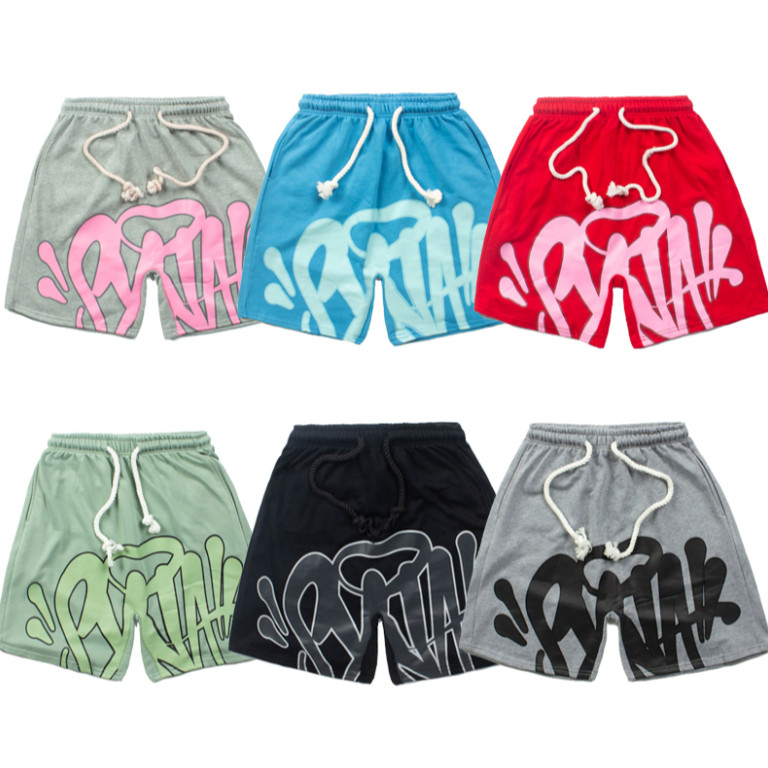 Syna shorts rua Hip Hop broca varias cores envio rapido moda verao outono stret em Oferta na Shopee
