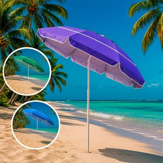 Guarda Sol Gigante 2,40m/1,80 Praia Piscina Respirável Uv Verão em Oferta na Shopee