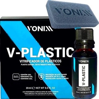 Vitrificador V-Plastic Vonixx Para Plásticos 20ml Restaura