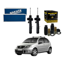 Kit Amortecedor Dianteiro C3 1.4 1.6 2003 A 2012
