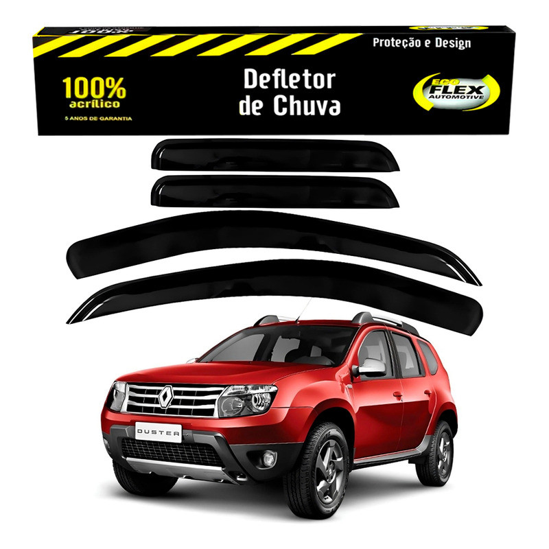 Jogo Calha Defletor Chuva Duster 1.6 2.0 2011 A 2016