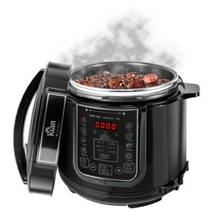 Panela de Pressão Elétrica 6L 1000W PPE102 - Kian em Oferta na Shopee