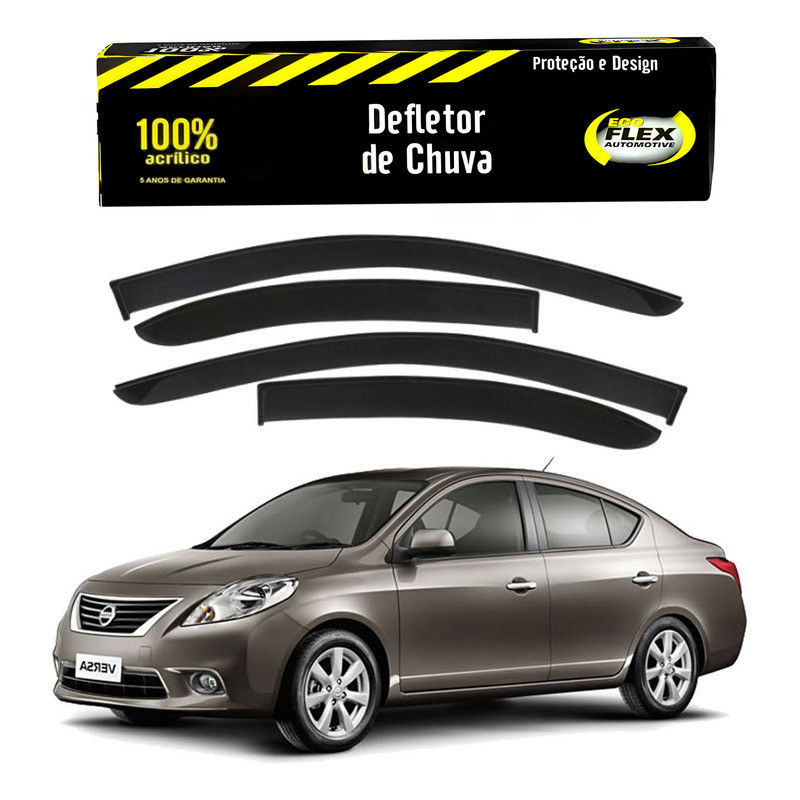 Jogo Calha Defletor Chuva Versa 1.6 2011 A 2014