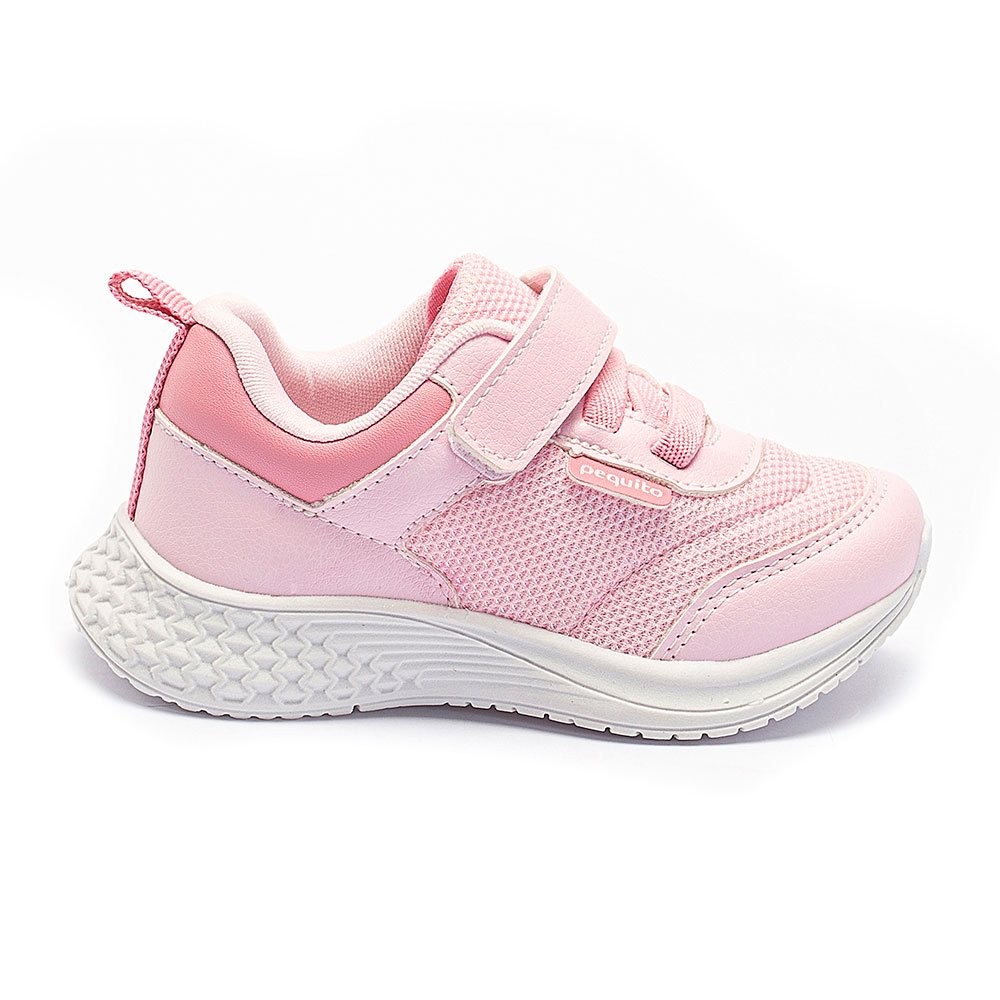 Tênis Infantil Menina Volta às Aulas Jogging Rosa Casual em Oferta na Shopee