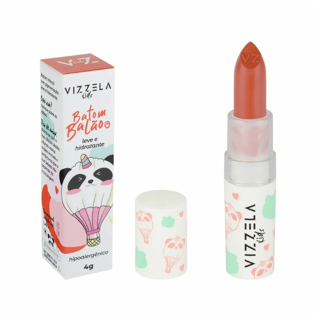 Batom Infantil Balão Hidratante Cor Catavento - Vizzela