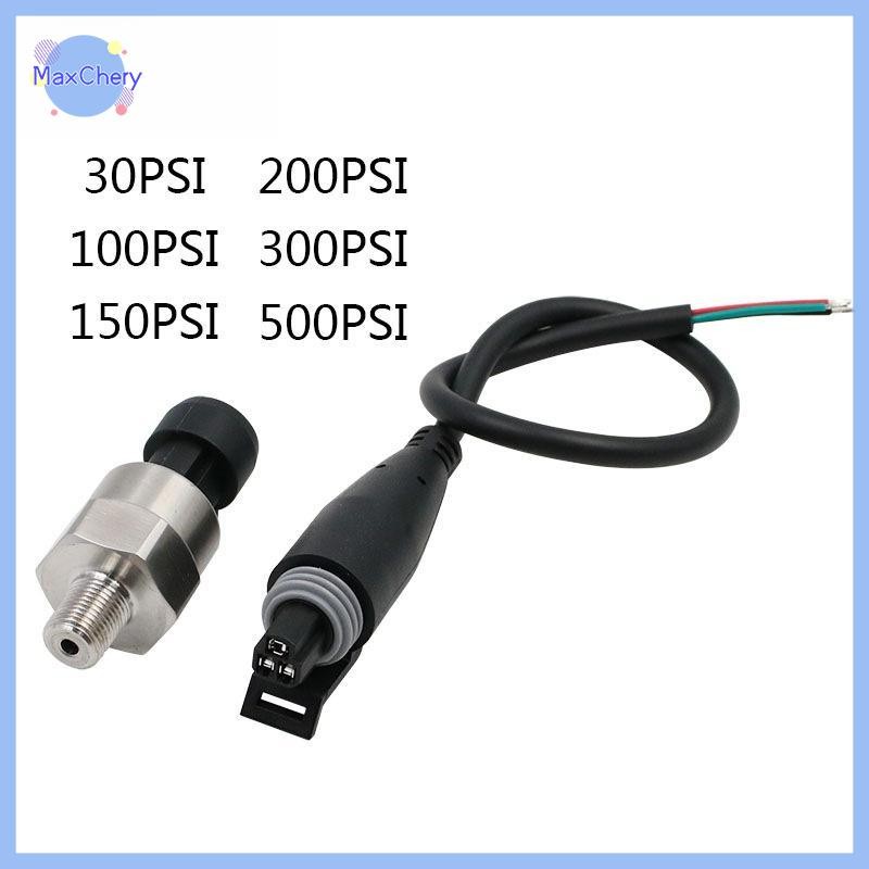 MCHY > 1 Conjunto 5V 1/8NPT Rosca Transdutor De Pressão De Aço Inoxidável Sensor Remetente Para Óleo Combustível Ar Água