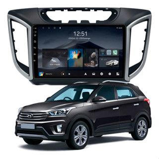 Multimídia Hyundai Creta Até 2021 2ram+64gb Quadcore CarplayAndroid Gps Bluetooth Qled 9p em Oferta na Shopee