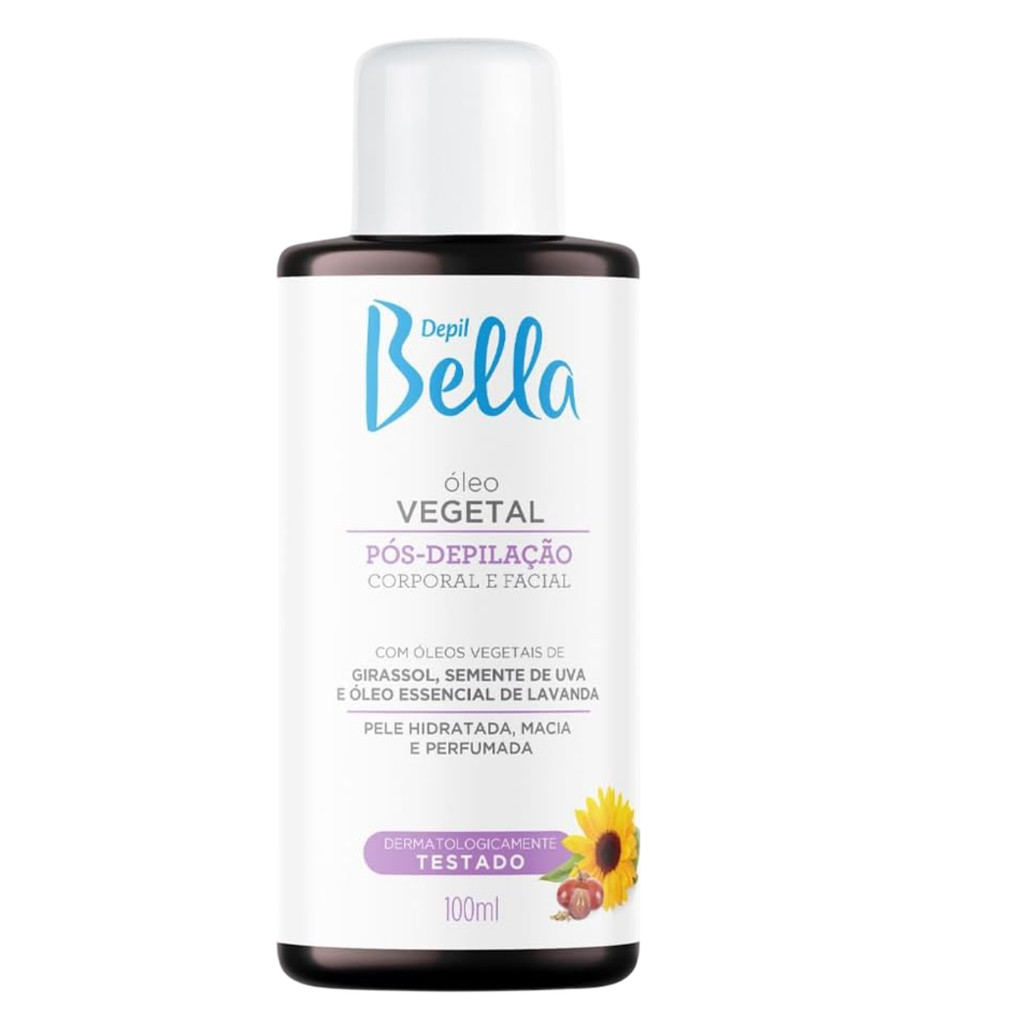 Oleo Depil Bella Vegetal Pos Depilaçao 100ml em Oferta na Shopee