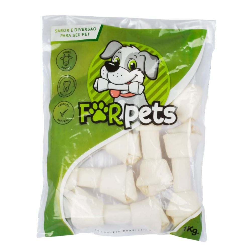 Osso Nó 5/6 Natural - 1 Kg - For Pets