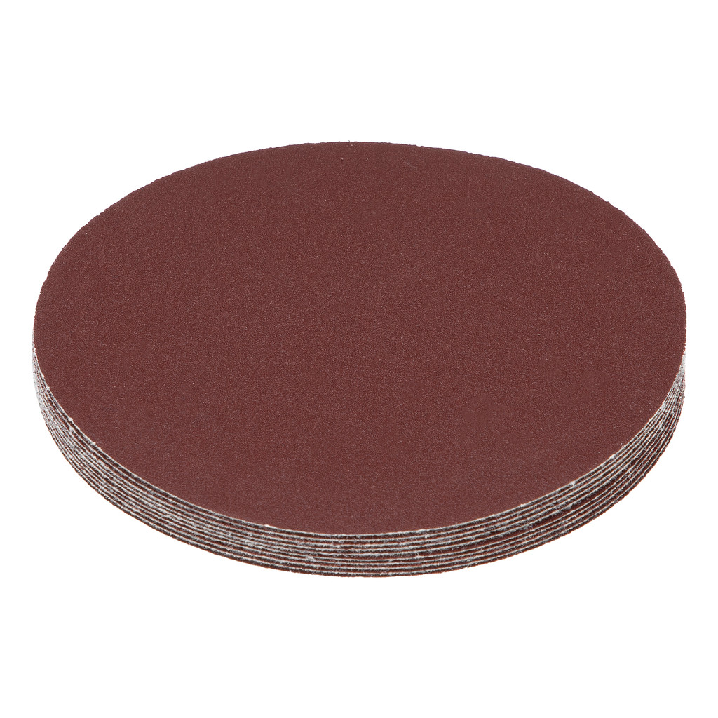 DISCO DE LIXA COM VELCRO, GRAO 220, 125MM, 10PCS // MTX