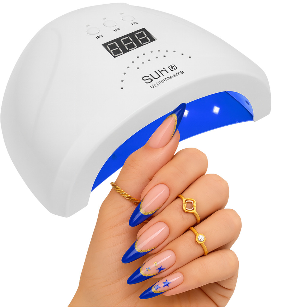 Cabine Sun One Digital Led Uv 48w Secagem Unha De Gel Cor Branca estufa sun plus original para secar esmalte alongamento