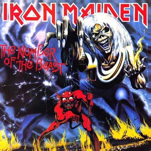 CD Iron Maiden The number of the beast Iron Maiden