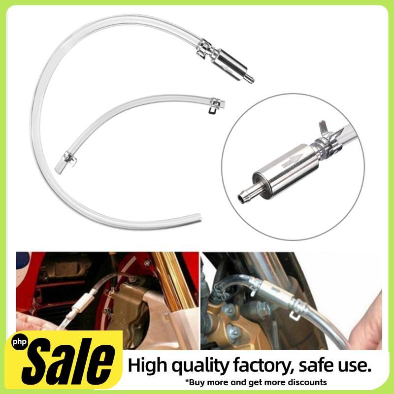 1 Conjunto De Sangrador De Freio De Motocicleta , Mangueira Fluida , Hidráulico , Kit De Ferramentas , Mudança De Óleo ,