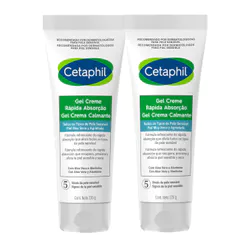 Kit 2 Cetaphil Gel Creme Calmante Rápida Absorção 226g