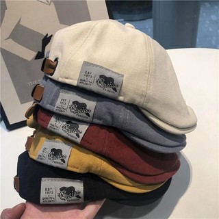 Novo Estilo De Uso Chapéus Masculinos Boinas Ocidental Britânico Hera Boné Clássico Mulher Vintage Algodão Linho Boina