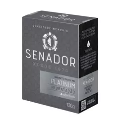 Sabonete Senador Platinum 130g Embalagem com 12 Unidades