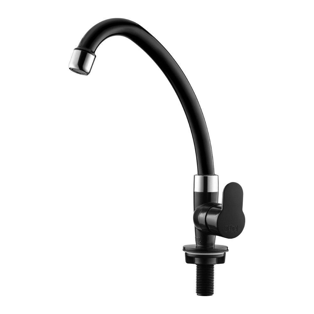 Torneira para Cozinha Herc Tivoli Mesa Bica Móvel Preto/Cromado