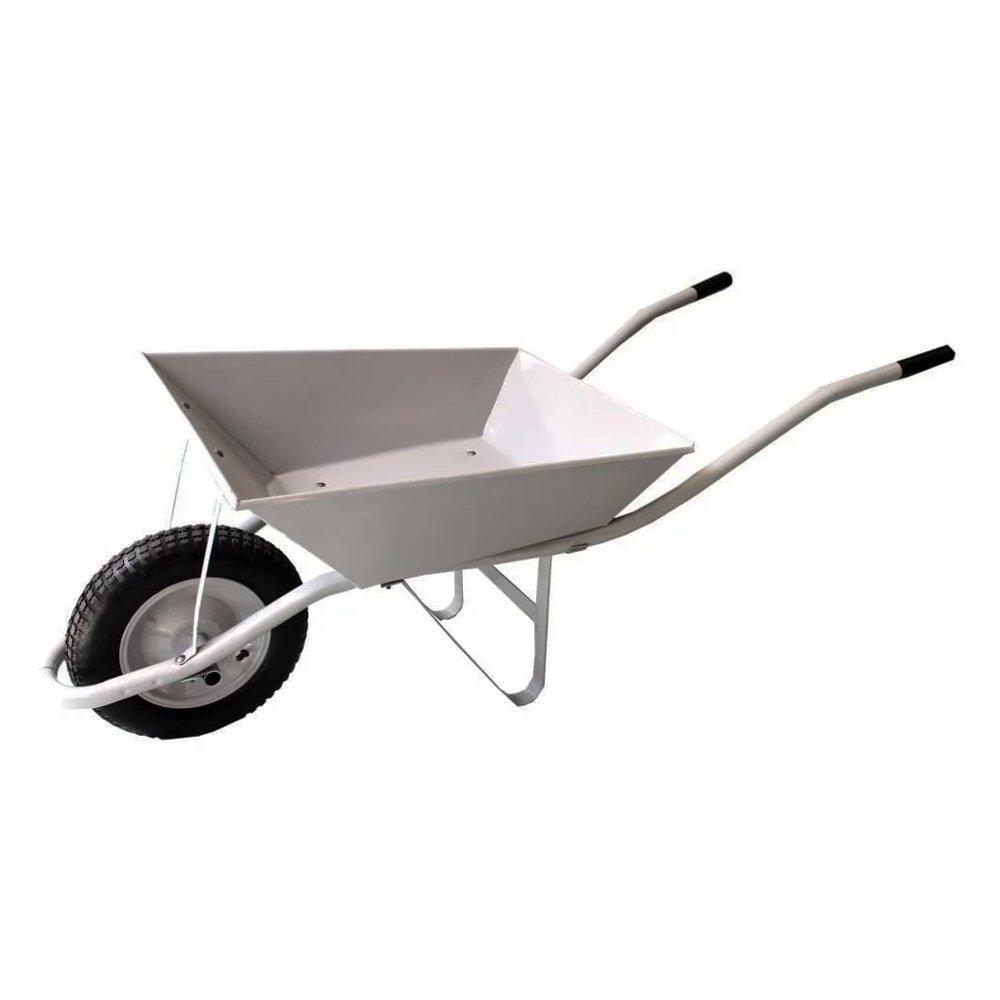 Carrinho de Mão Esfera Extra Forte 45 Litros - Chapa 22 Pneu Câmara 3,25x8 Cinza