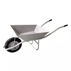 Carrinho de Mão Esfera Extra Forte 45 Litros - Chapa 22 Pneu Câmara 3,25x8 Cinza